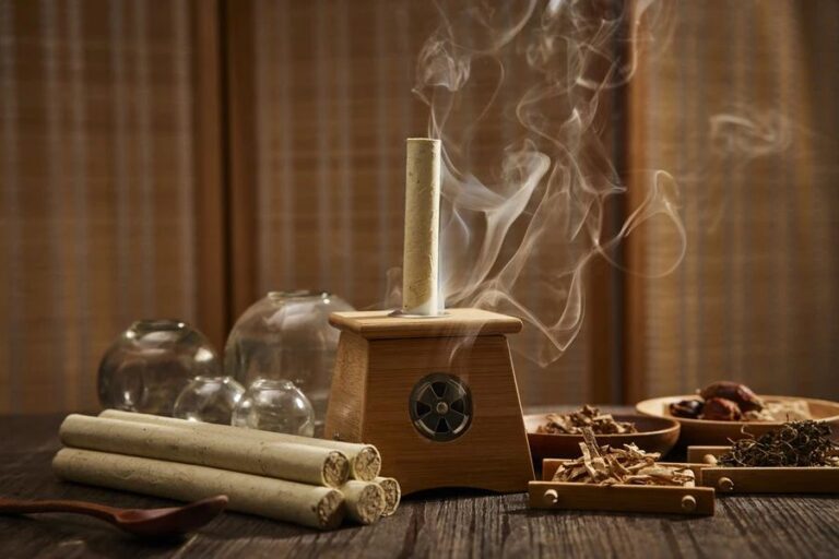 What is moxibustion therapy